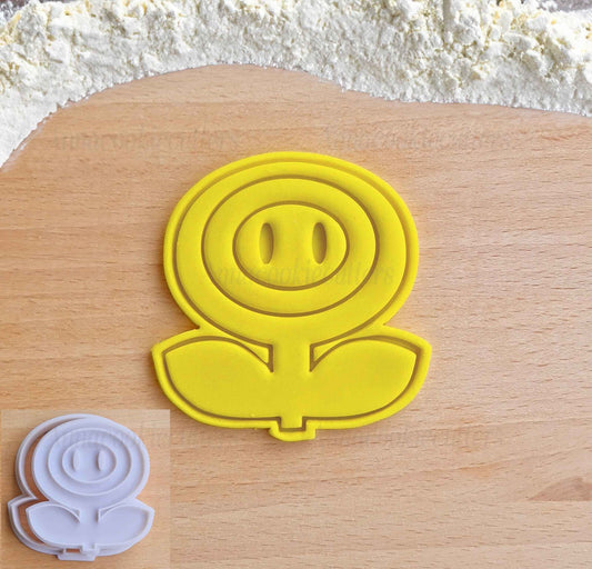 Fiore Tagliabiscotti Pianta Il Gioco di Mario Formina per Biscotti A Tema