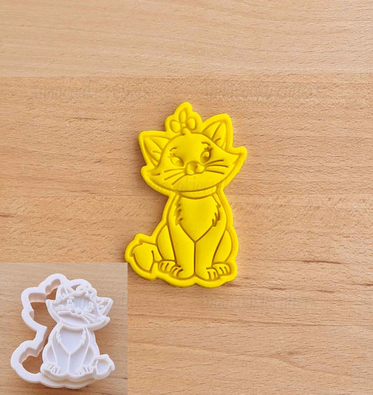 Minou Aristogatti Formine per Biscotti Cookie Cutter Tagliabiscotti Cake Design