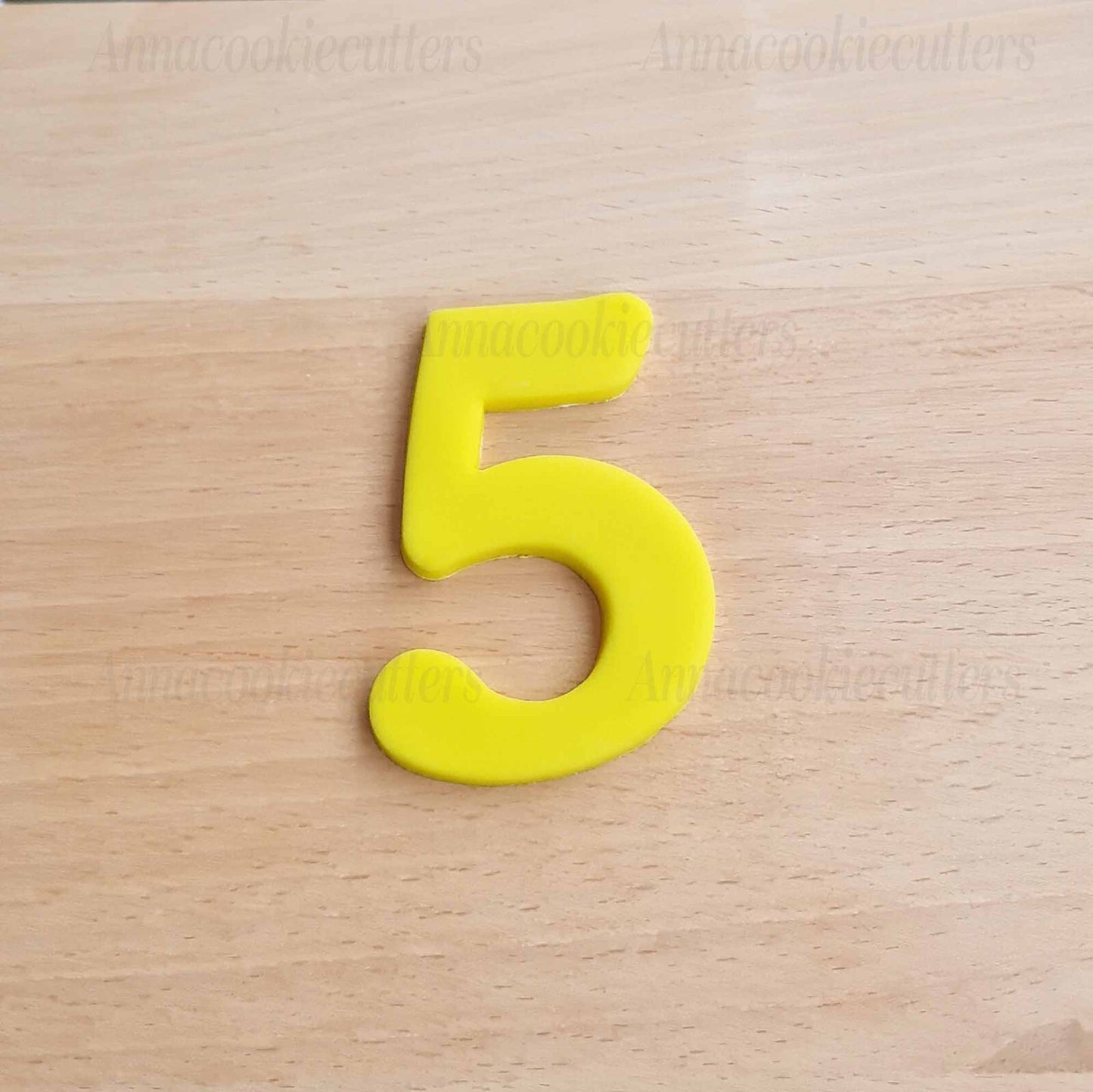 Tagliabiscotti Numero 5 Festa Compleanno Formine per Biscotti Cookie Cutter