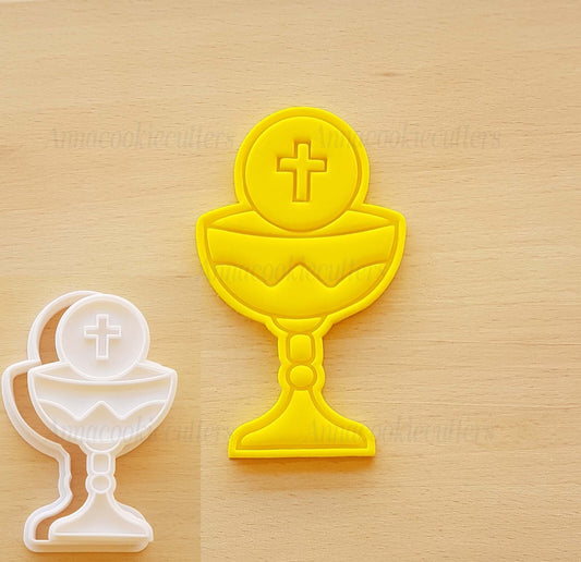 Prima Comunione Calice Formina Per Biscotti Stampo Pasta Di Zucchero 10x6 cm