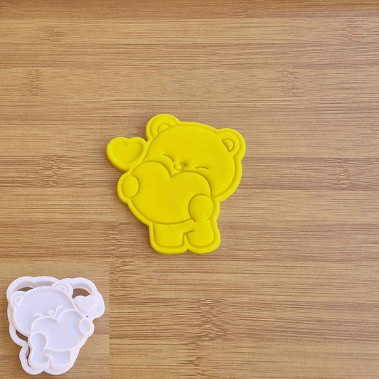 Formine Per Biscotti Orsetto TagliaBiscotti Orso Panda Cuore Cookie Cutter