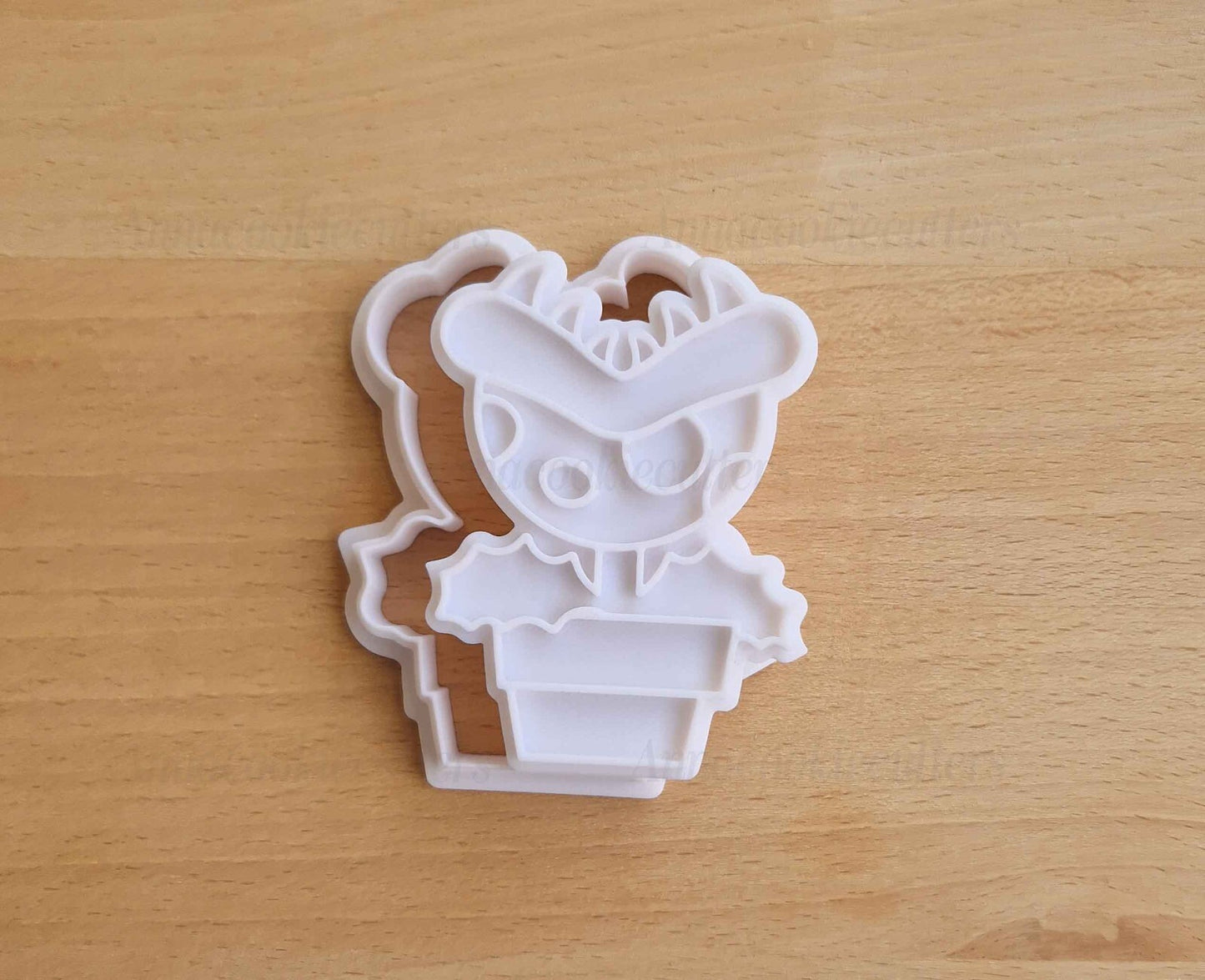 Pipino Piranha Tagliabiscotti Il Gioco di Mario Formina per Biscotti Pianta