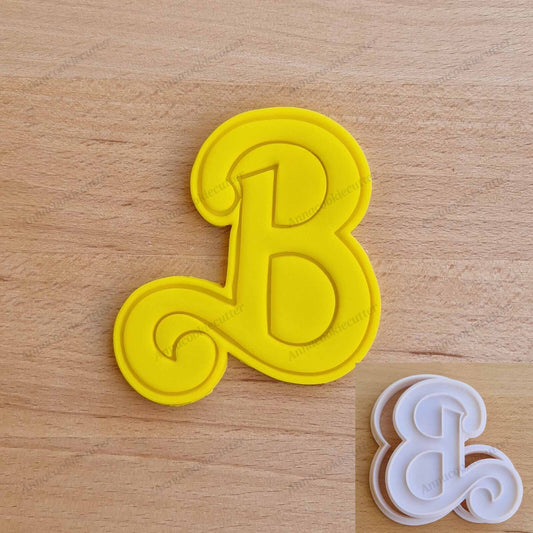 Formine Per Biscotti Barbie Logo B Cookie Cutter