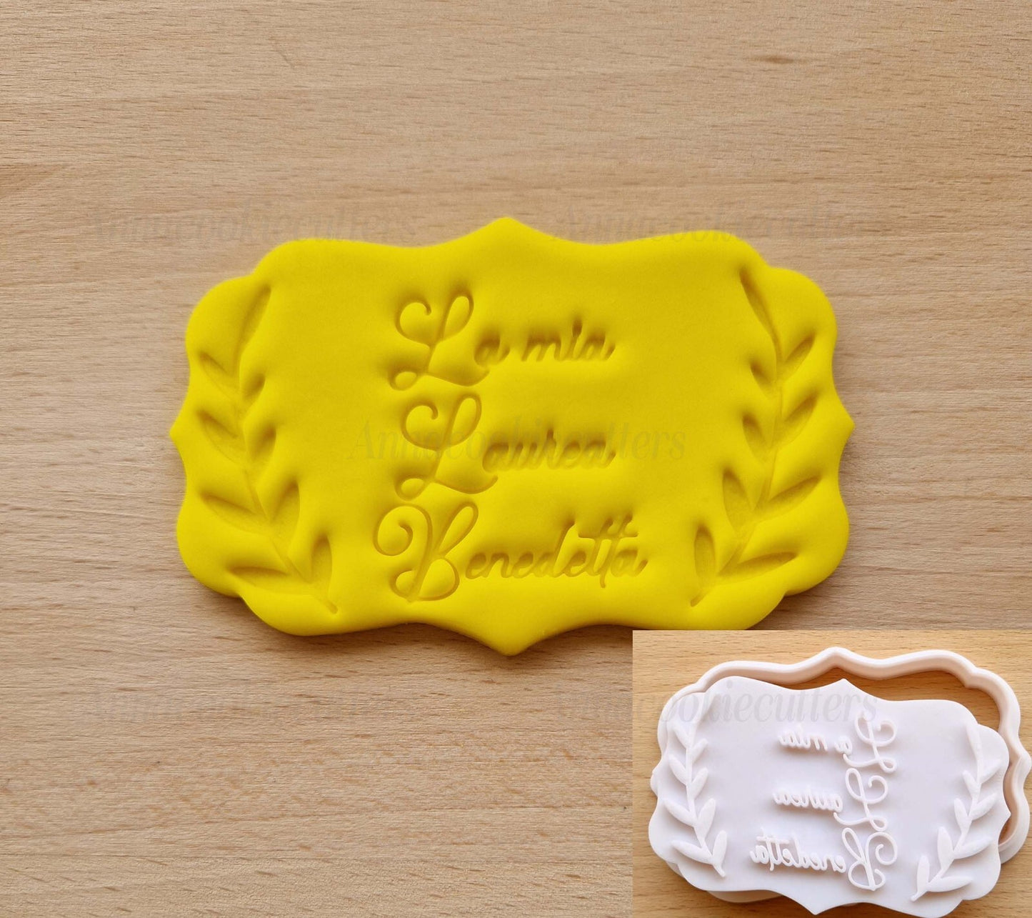 La Mia Laurea Con Nome Personalizzabile Formina Stampo Tagliabiscotti 10x6 cm