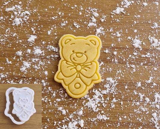 Sonaglio Orsetto Formina Per Biscotti Battesimo Orso Nascita Cookie Cutter