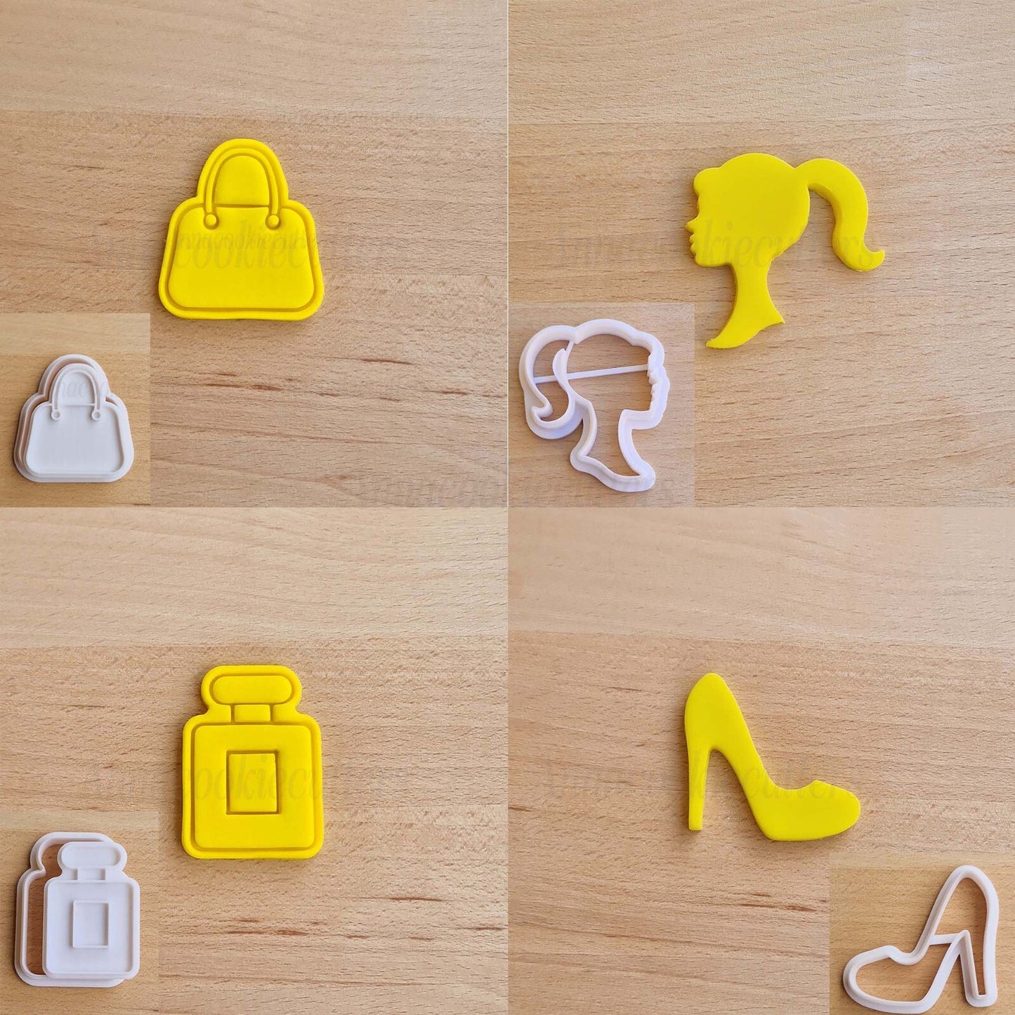 Barbie Set Tagliabiscotti 5,5 cm Formine Per Biscotti Cookie Cutter Cake Design