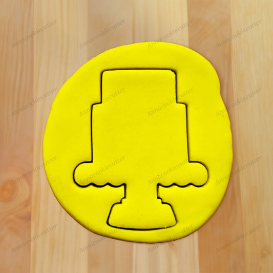 Formina Taglia biscotti a Forma di Torta Cookie Cutter Frolla, Pasta di Zucchero