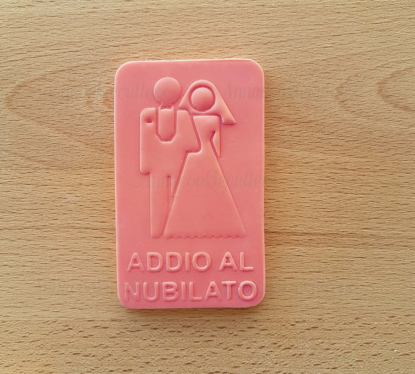 Formina Per Biscotti Addio Al Nubilato Stampo Matrimonio Tagliabiscotti 9x5 cm