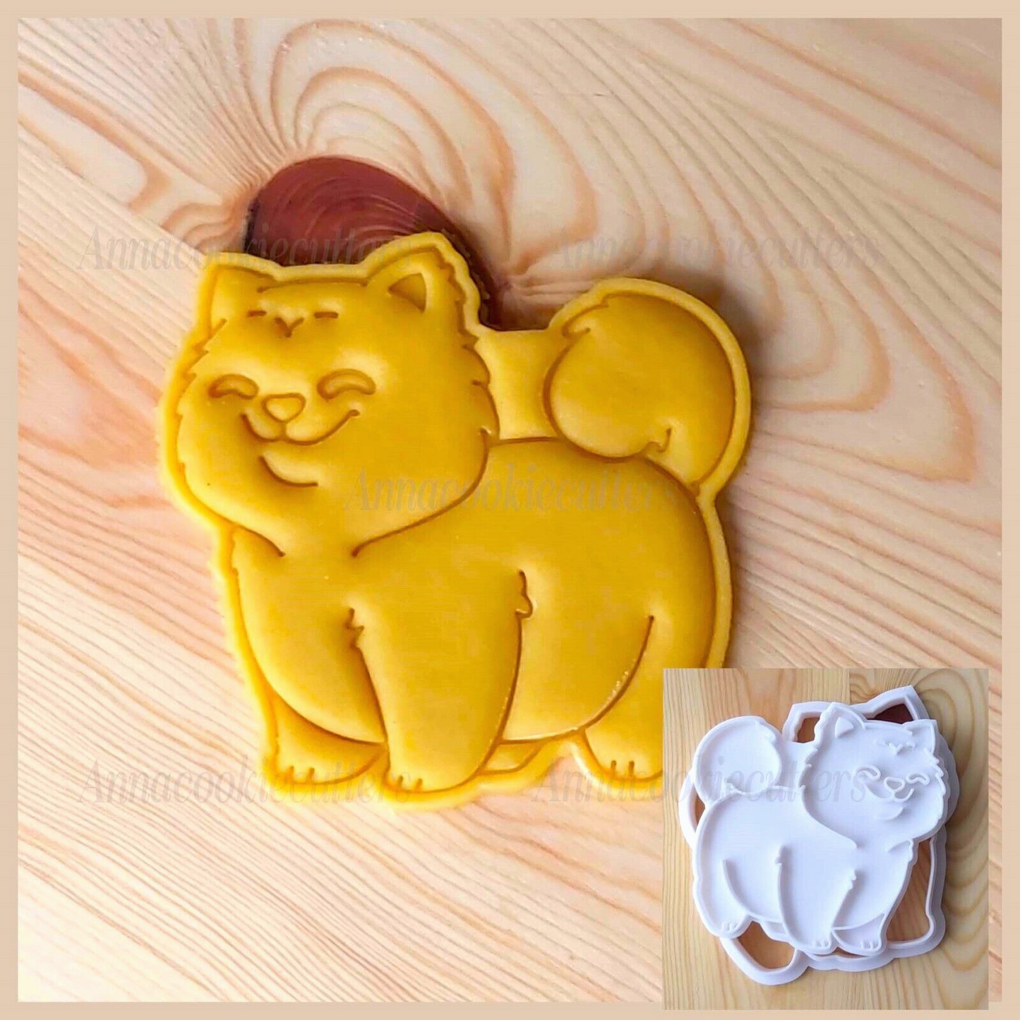 Cane Bulldog Formina Per Biscotti Stampo Chow Chow Tagliabiscotti Cookie Cutter
