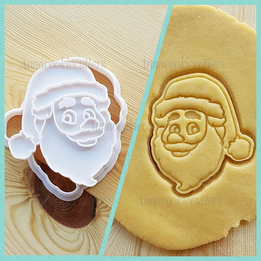 Babbo Natale Formina Per Biscotti Formine Per Pasta Di Zucchero Cookie Cutter