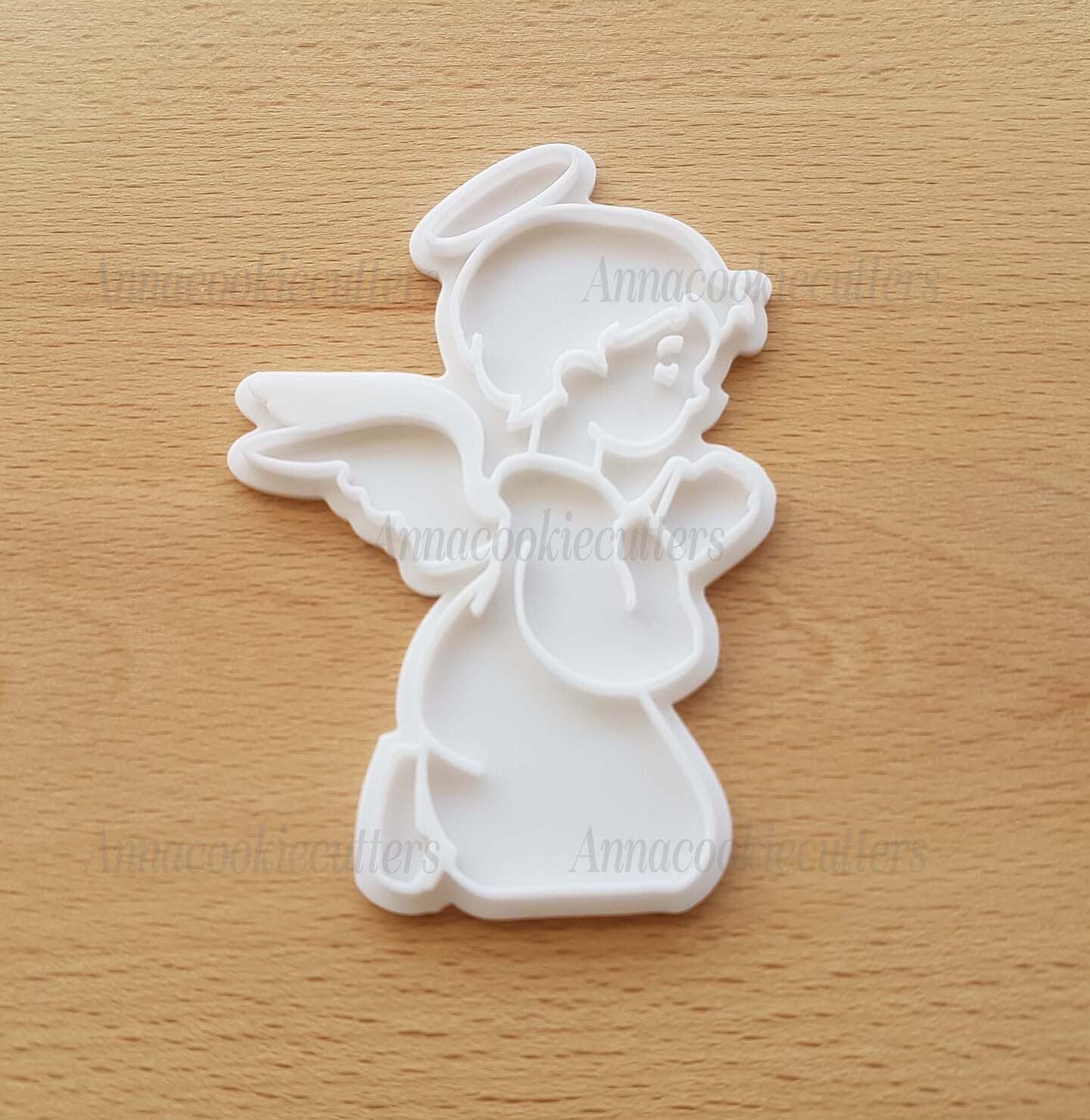 Comunione Angelo Stampino Tagliabiscotti Formina Cookie Cutter 10x6 cm