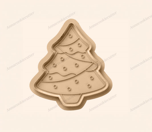 Formina Taglia Biscotti Albero di Natale Cookie Cutter per Biscotti Natalizi