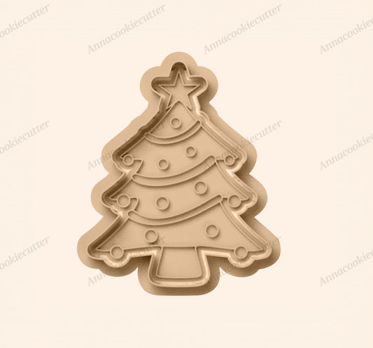 Formina Taglia Biscotti Albero di Natale Cookie Cutter per Biscotti Natalizi