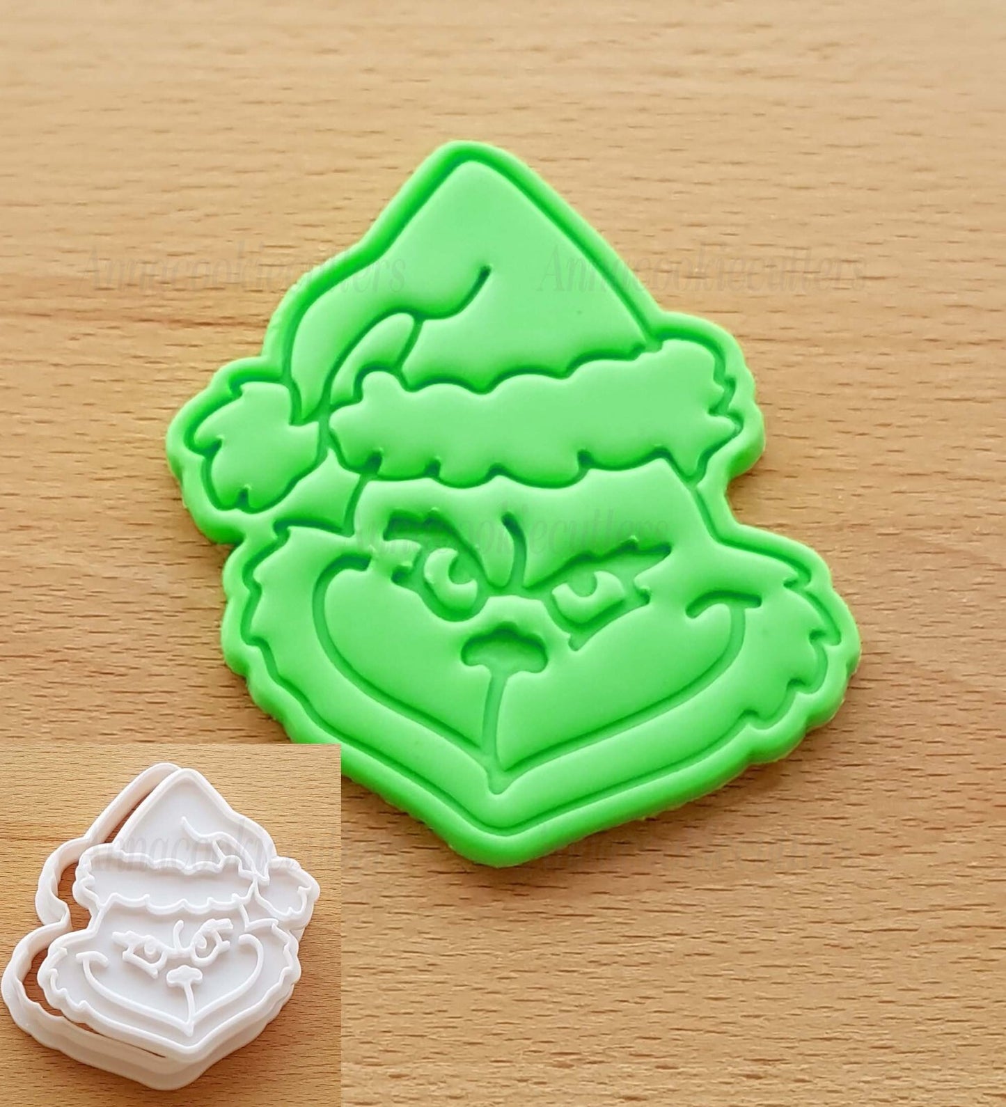 Il Grinch Formina Per Biscotti Stampo Natale Tagliabiscotti Cookie Cutter 7x8 cm