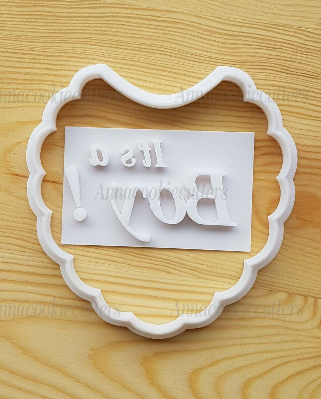 It's A Girl A Boy Formina Per Biscotti Nascita Battesimo Cookie Cutter 8x8 cm