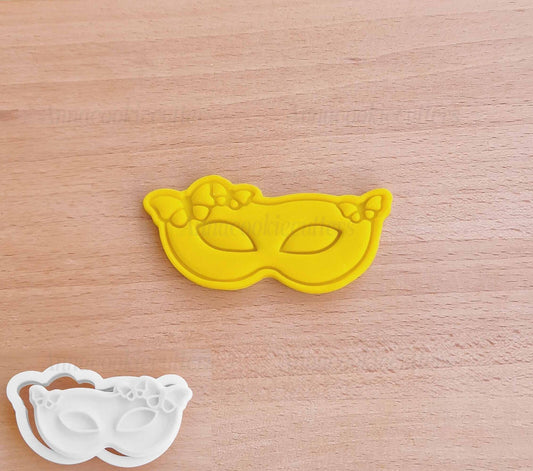 Maschera Carnevale Formina Per Biscotti Stampino Pasta Zucchero Cookie Cutter