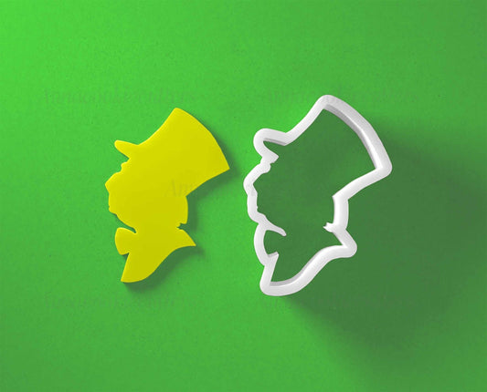 Cappellaio Matto Alice nel Paese delle Meraviglie Tagliabiscotti Cookie Cutter