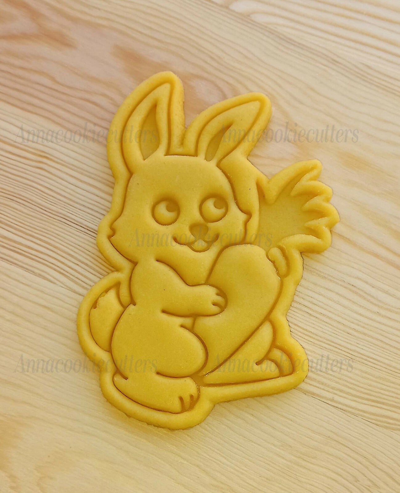 Stampino Coniglio Di Pasqua Formina Per Biscotti Formine Cookie Cutter 7x10 cm