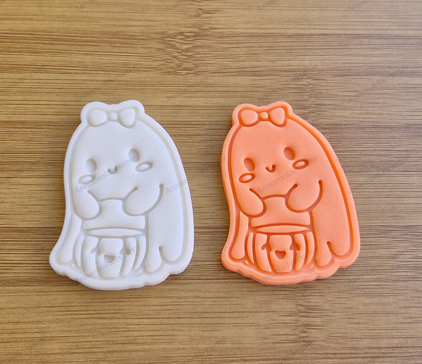 Formina Taglia biscotti a Forma di Fantasma con Zucca Cookie Cutter Halloween