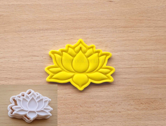 Fiore Di Loto Formina Per Biscotti Stampo Decorazione Torte Tagliabiscotti