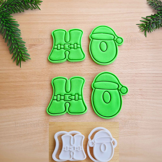 Tagliabiscotti Set Lettere Ho Ho Ho Formina Per Biscotti Natalizi Babbo Natale