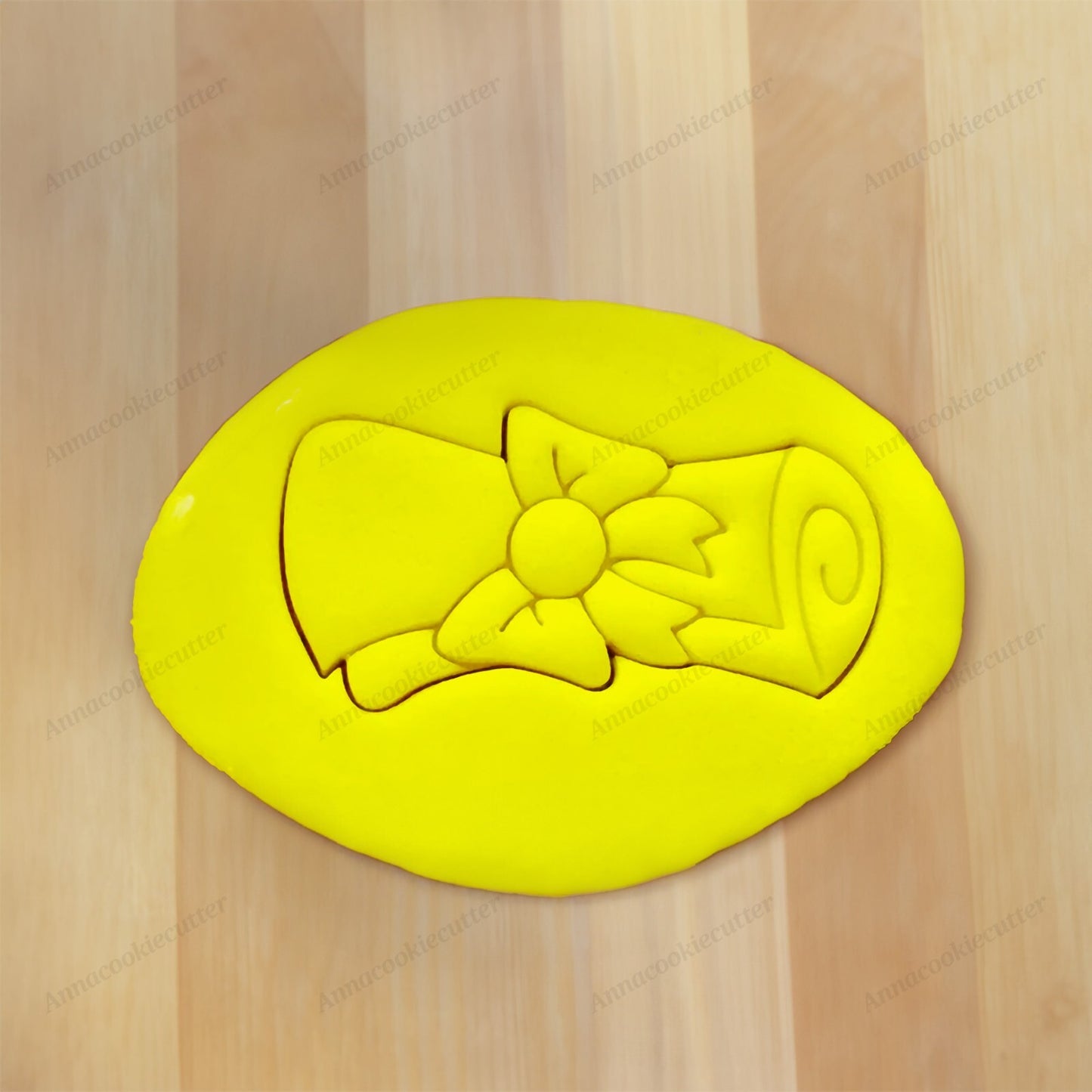 Formina per Biscotti a Forma di Diploma Tagliabiscotti Laurea Cookie Cutter