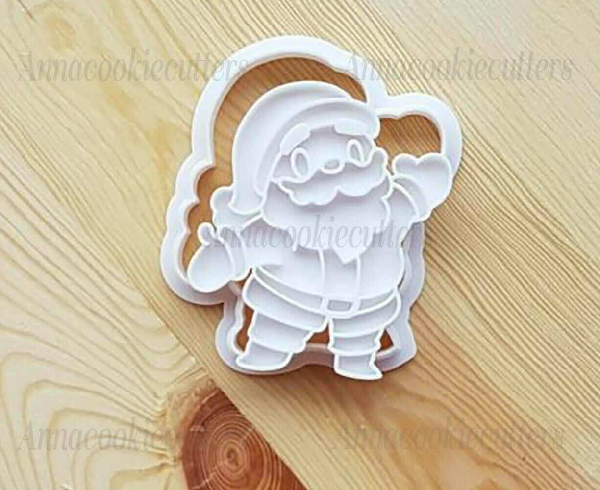 Babbo Natale Formine Per Biscotti Pasta Frolla Zucchero Cookie Cutter 8x8 cm