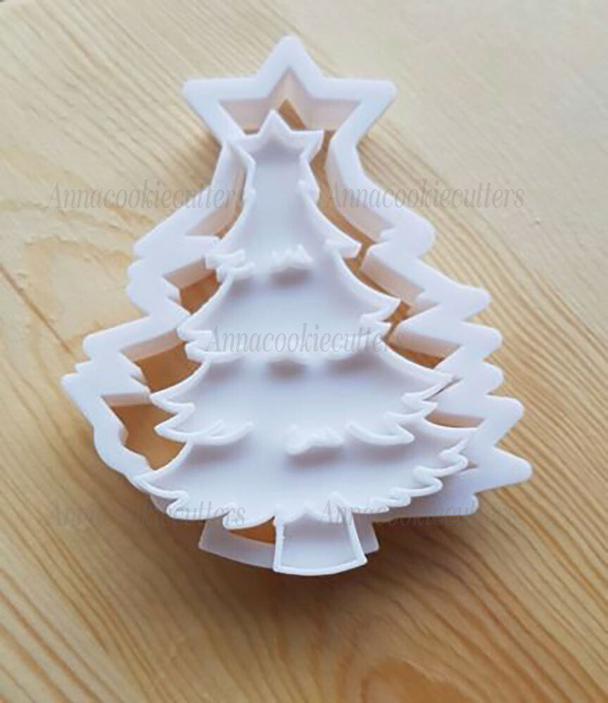 Formine Biscotti Per Natale Albero Stampo Stella Cadente Presepe Slitta Babbo