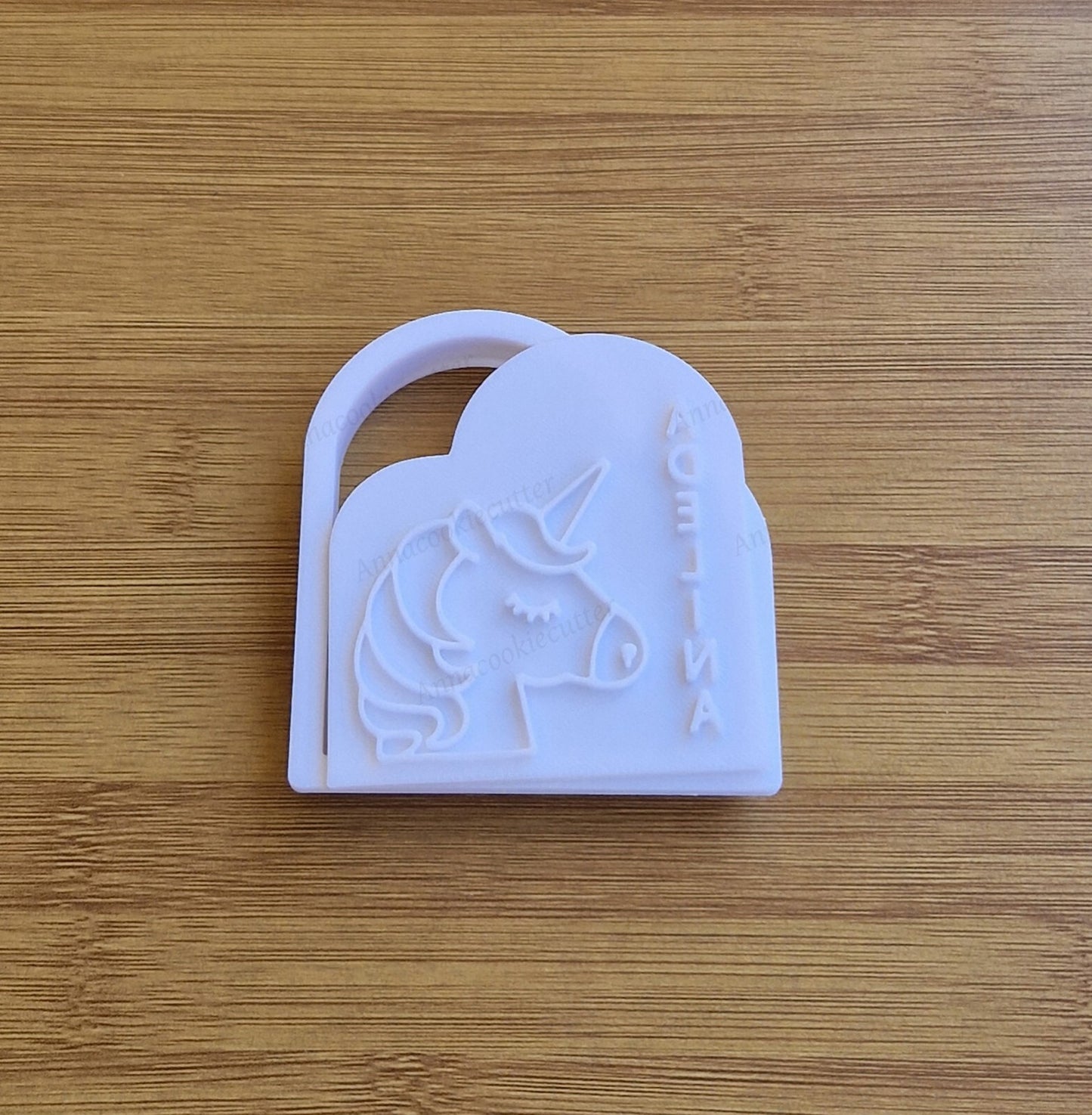 Formina Per Biscotti Unicorno Nome Personalizzato Cookie Cutter Feste Compleanno