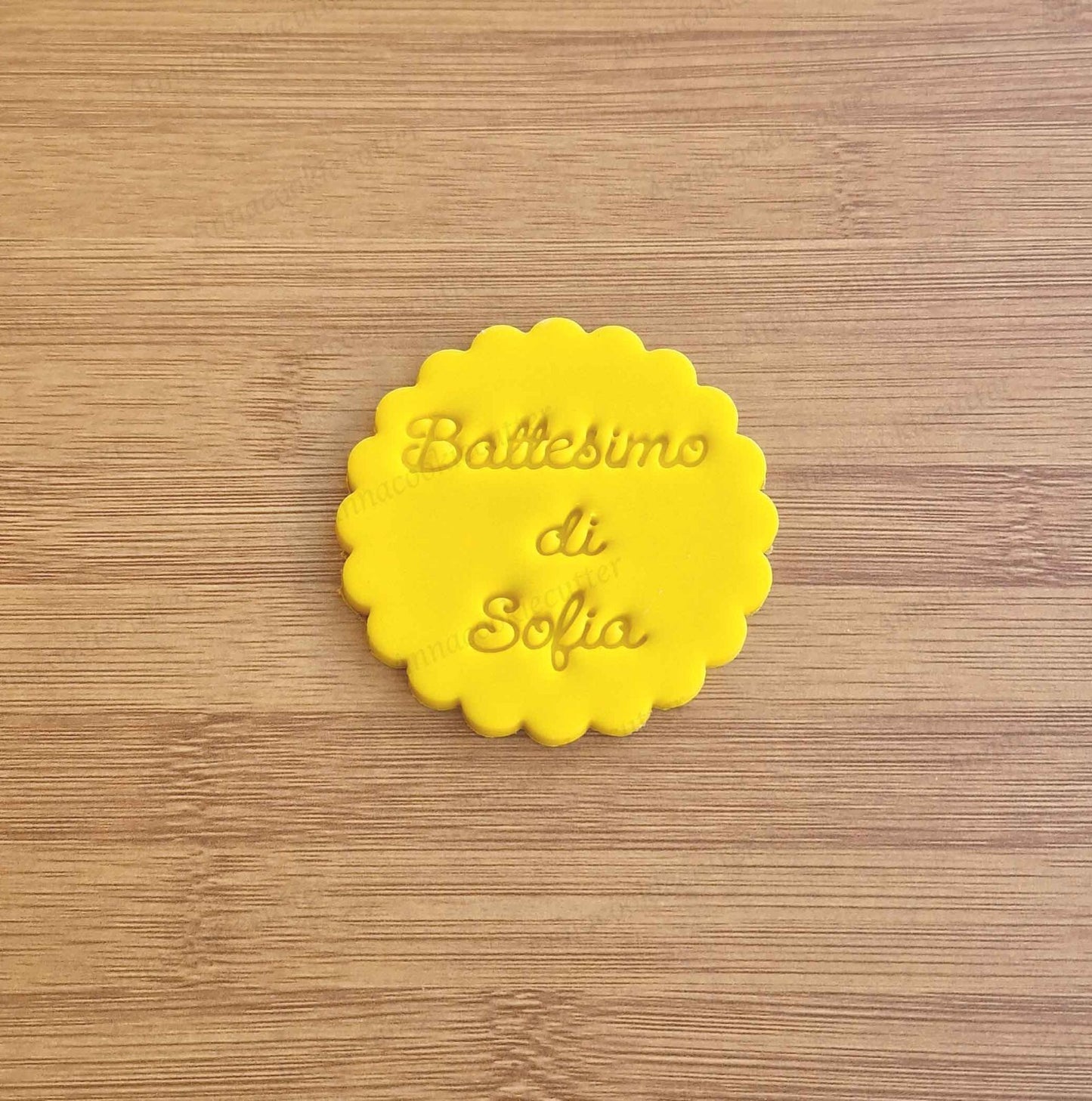 Formine Battesimo Nome Personalizzato Taglia Biscotti Compleanno Comunione