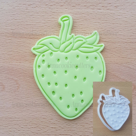 Tagliabiscotti A Forma Di Fragola Stampo Formina Per Biscotti Cookie Cutter