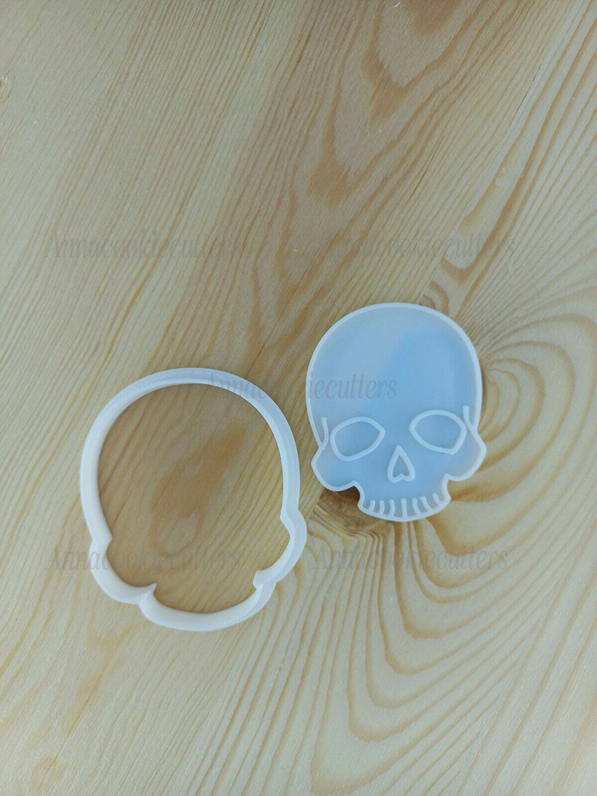 Teschio Halloween Formina Per Dolci Formine Biscotti Cookie Cutter 5x6 cm