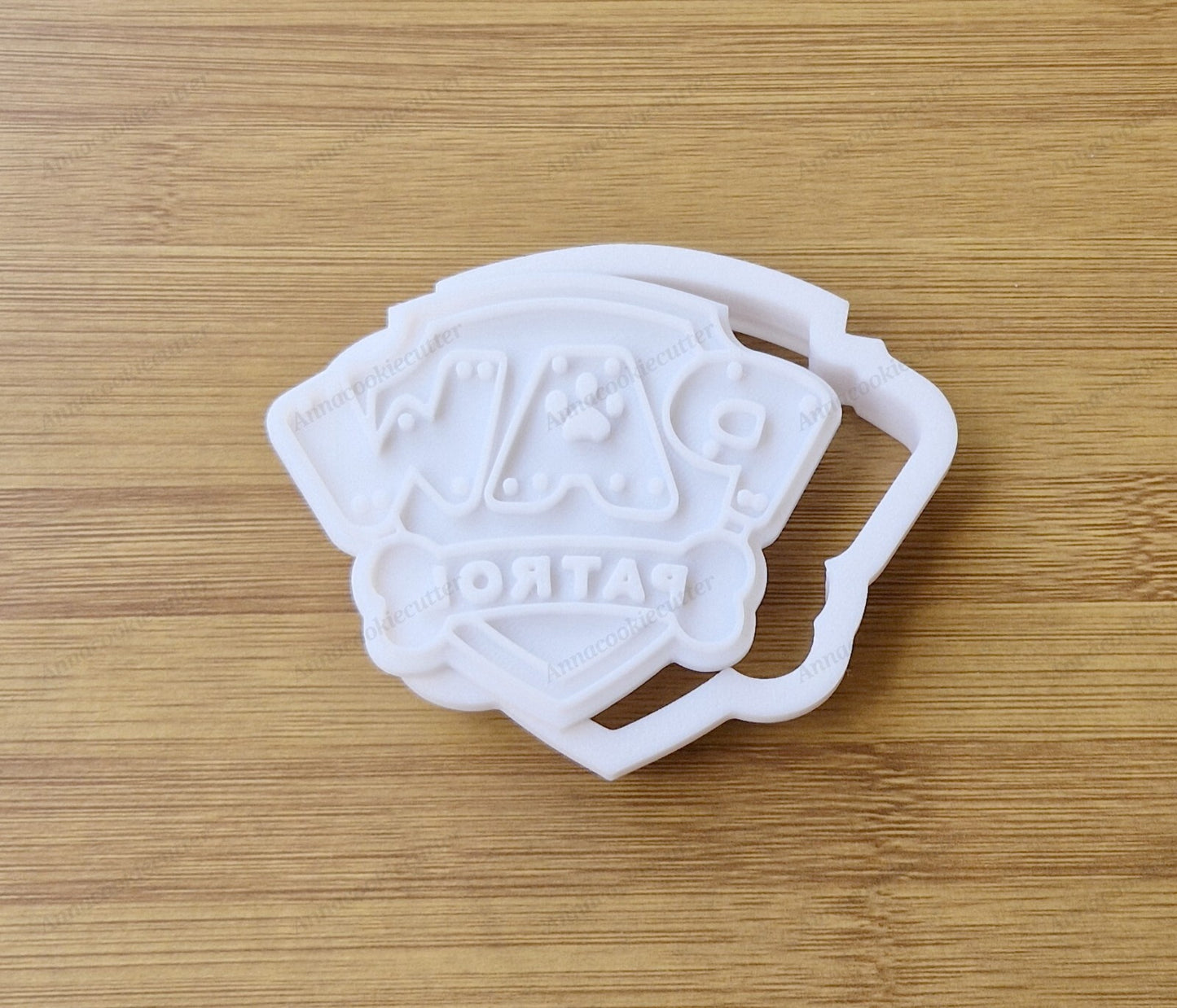 Formina Per Biscotti Logo Paw Patrol Stemma Cookie Cutter Festa Compleanno