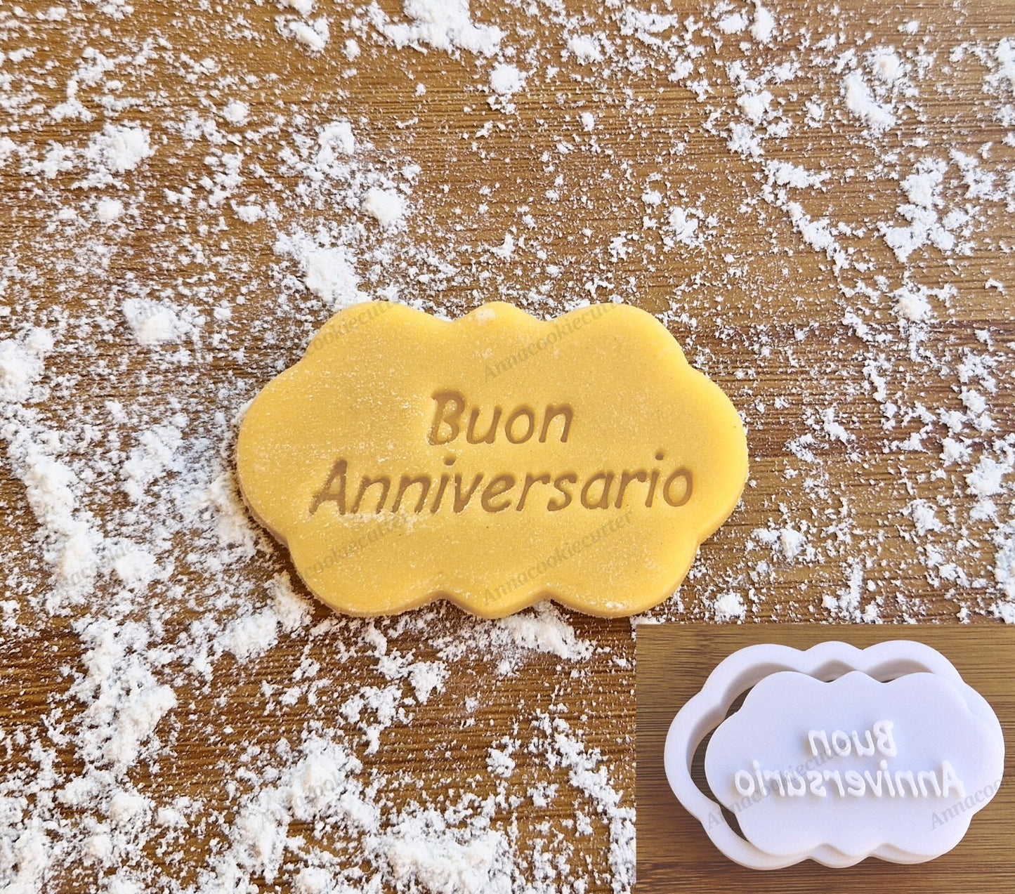 Formina Taglia Biscotti Buon Compleanno Cookie Cutter Anniversario Idea Regalo