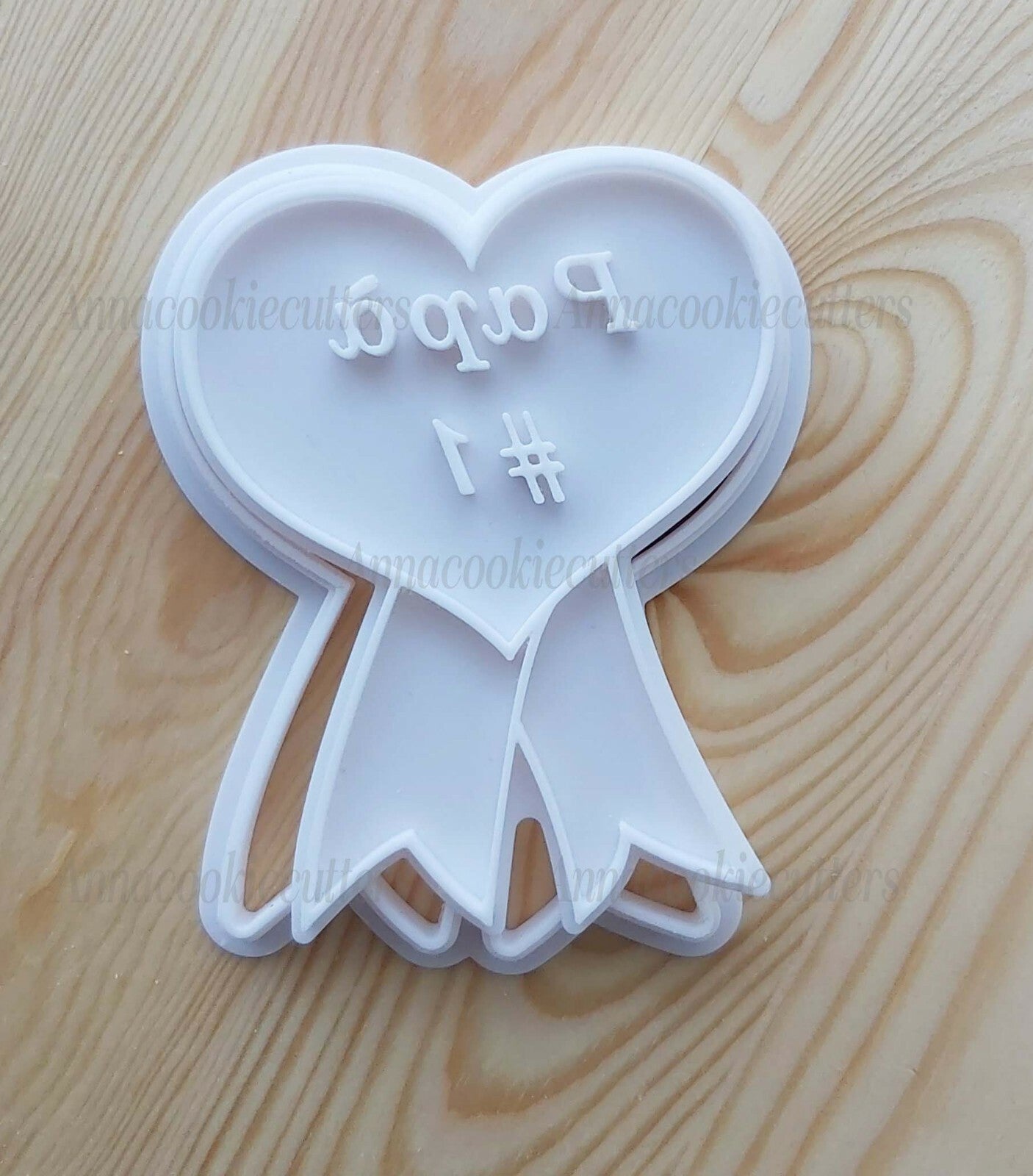 Festa Papà Medaglia A Forma Di Cuore Formina Per Biscotti Stampino Cookie Cutter