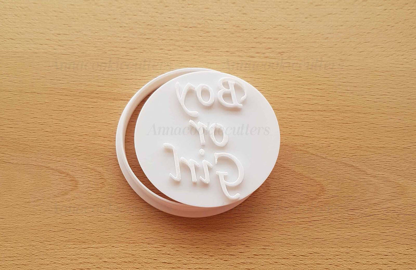 Boy or Girl Baby Shower Nascita Formina Per Biscotti Cookie Cutter