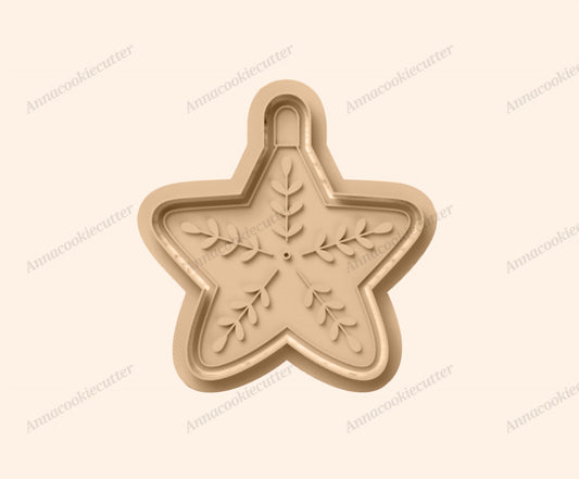 Formina Taglia biscotti a Forma Stella Cookie Cutter Ornamento di Natale