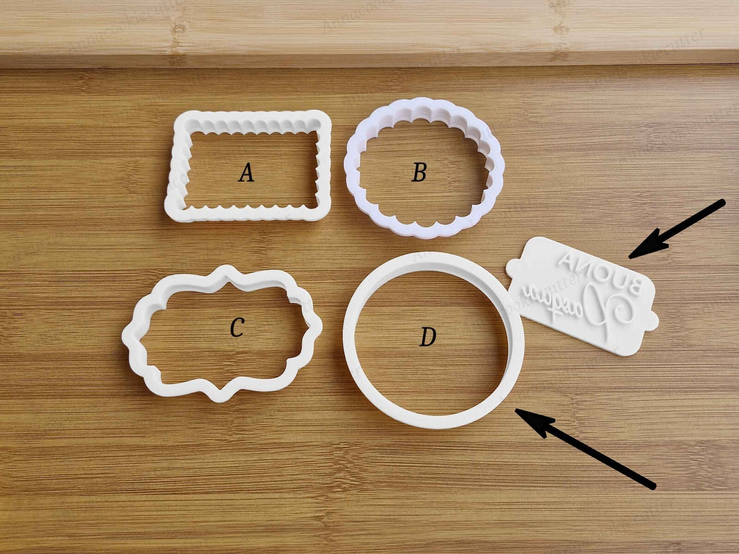 Timbro Buona Pasqua Formine Per Biscotti Frame Tagliabiscotti Idea Regalo 7 cm