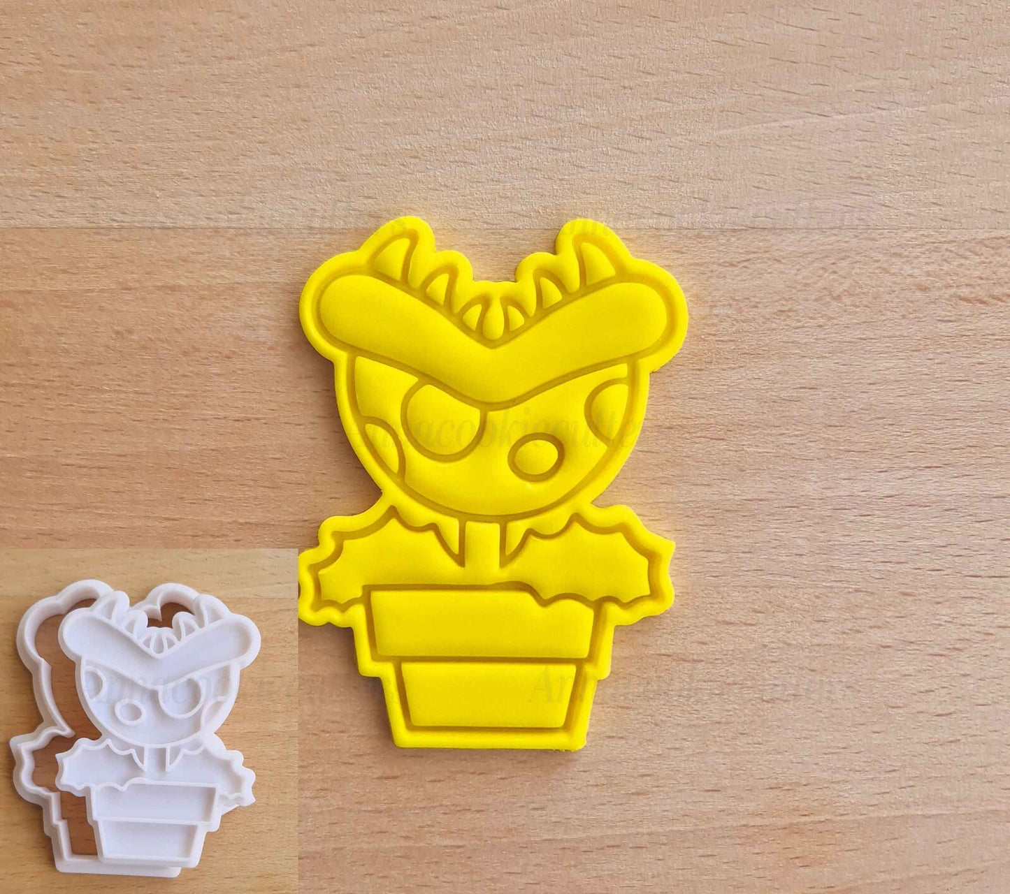 Pipino Piranha Tagliabiscotti Il Gioco di Mario Formina per Biscotti Pianta