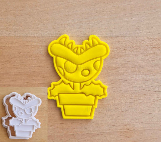 Pipino Piranha Tagliabiscotti Il Gioco di Mario Formina per Biscotti Pianta