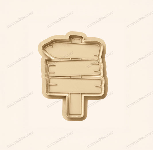 Formina Taglia Biscotti a Forma di Cartello Del Safari Cookie Cutter