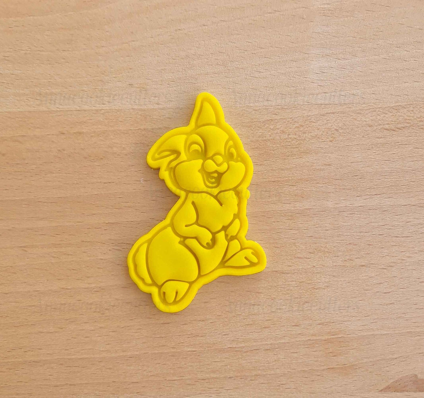 Set Tagliabiscotti Coniglio Tamburino Formina Per Biscotti Coniglieto Bambi