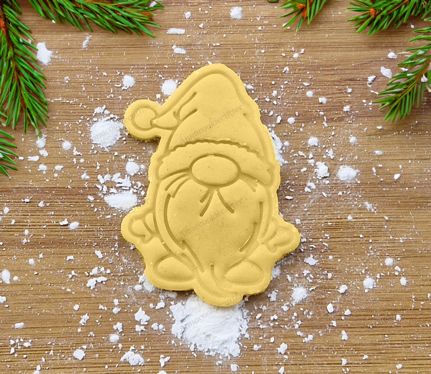 Formina Gnomo Carino  Cookie Cutter Natalizi Taglia Biscotti per Natale