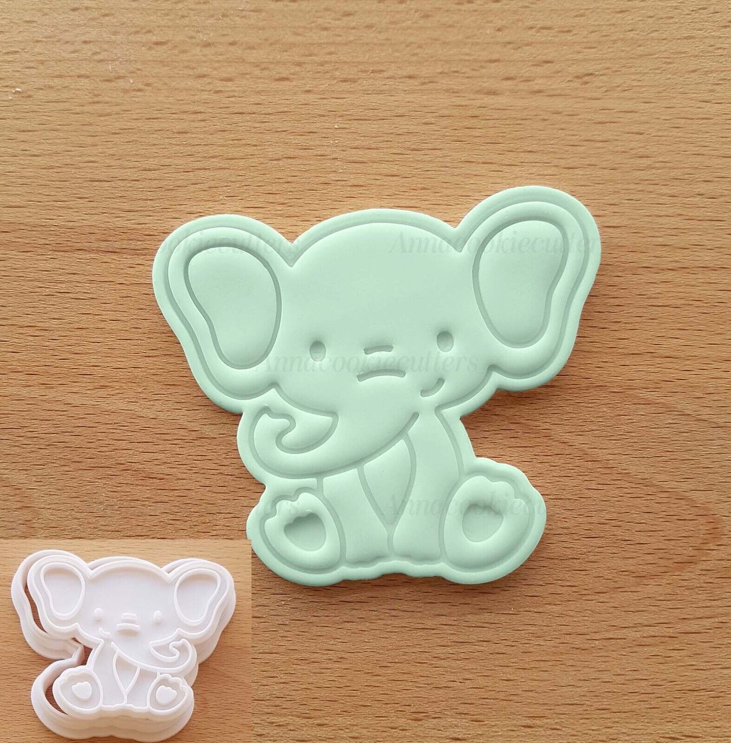 Elefante Formina Animali Giungla Stampino Biscotti Cookie Cutter