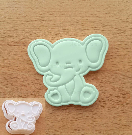 Elefante Formina Animali Giungla Stampino Biscotti Cookie Cutter