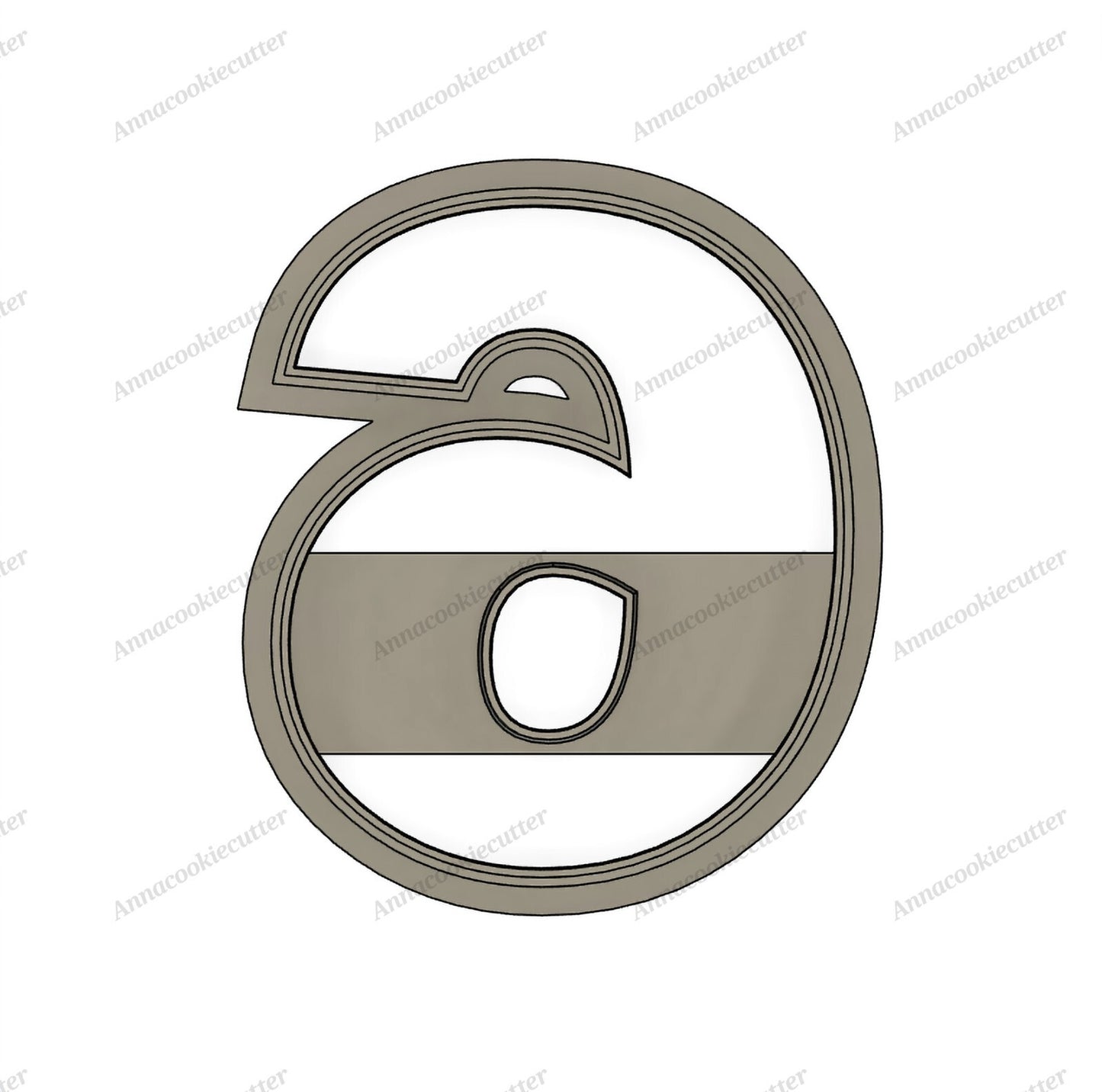 Formine Tagliabiscotti Numeri Set 9 Pezzi Compleanno Feste Bambini Cookie Cutter