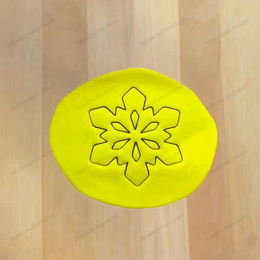 Formina per Biscotti a Forma di Fiocco Di Neve Tagliabiscotti Cookie Cutter