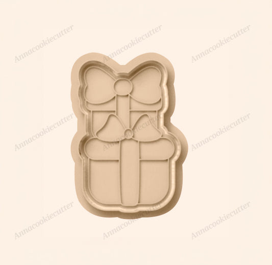 Pacco Regalo di Natale Formina per Biscotti Cookie Cutter Natalizie