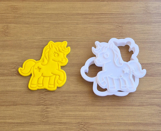 Tagliabiscotti Unicorno Formina Per Biscotti Cookie Cutter Feste Compleanno