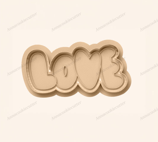 Love Amore San Valentino Formina Taglia Biscotti Pasta Zucchero Cookie Cutter